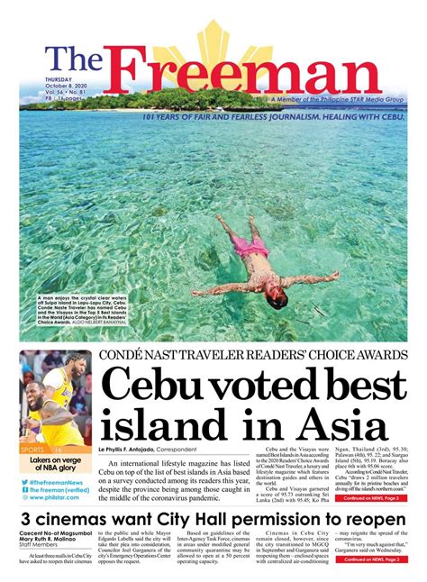 the freeman cebu news.